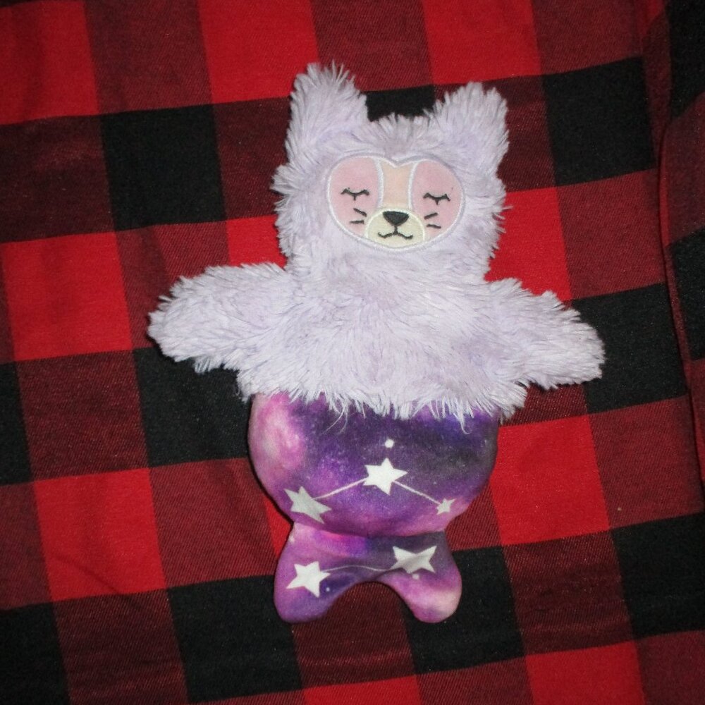 SLUMBERKINS Space Mermaid Cat  Planet Turn Into Plush